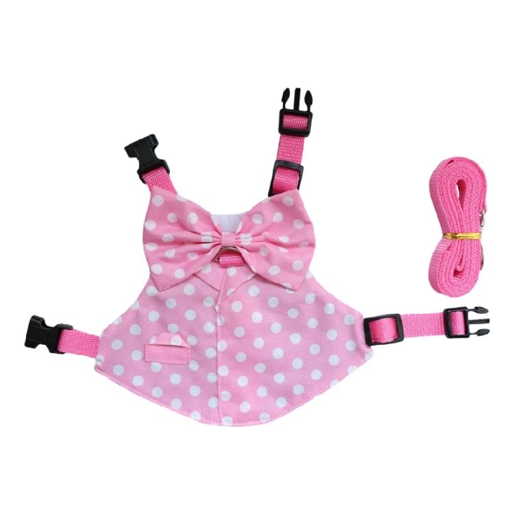 

Comfortable Rabbit Harness for Pet Dogs No Pull Tuxedo Attachments Vest Set Multiple Size S