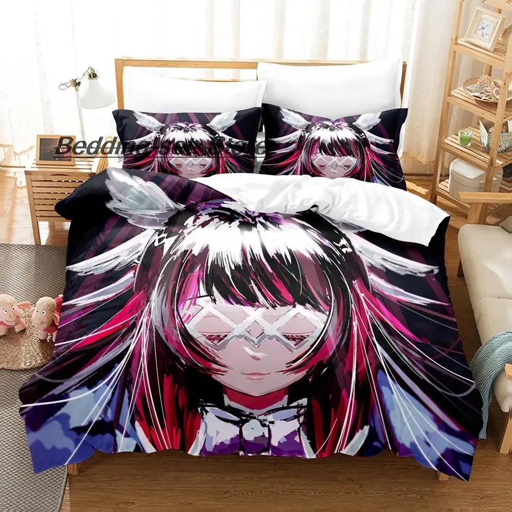 Game Genshin Impact Columbina Bedding Set Single Twin Full Queen King Size Bed Set Aldult Kid Bedroom Duvetcover Sets Anime Bed