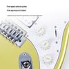 Entry-Level Rock Electric Guitar with Solid Wood & Carbonized Neck
