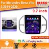 For Mercedes Benz Vito 3 2014-2020 Video Player Android Auto Car Radio GPS Navigation WIFI Multimedia Stereo Carplay 2din DVD