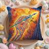 A-Alex Grey Trippy Psychedelic Cushion Cover Plush Fabric Soft Double-Sided Printed Sofa Pillow Case Colorfast Home Decor Gift