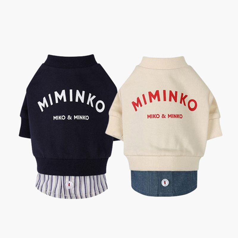 MIMINKO Layered Man-to-Man [DW3AT1370]