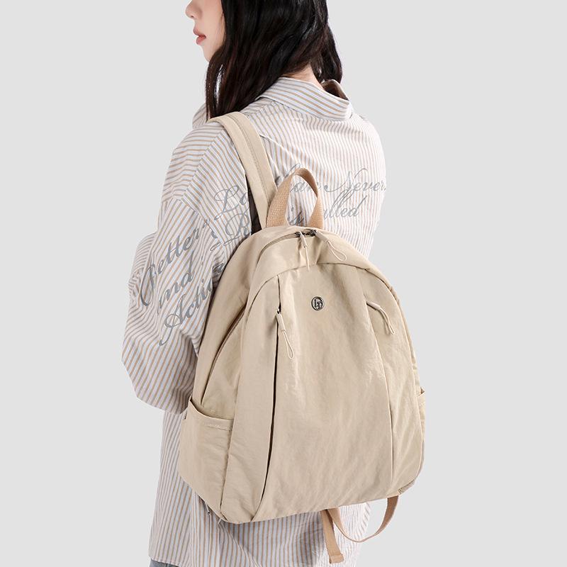 Women's Lightweight Candy Color Mini Backpack: Large Capacity for Travel, Hiking, or School - Casual Shoulder or Crossbody Use