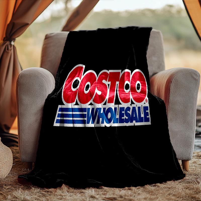 Costco Blanket Flannel Throw for Sofa, Travel, Camping, Livingroom, Office, Chair and Bed Soft and Warm Holiday Birthday gifts