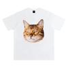 House Pet Printed Unisex Tshirt Cute Cat Graphic Clothing Kittens Streetwear Blouse Female Clothes Tops Kawaii Unisex Tshirt