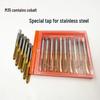 Cobalt Machine Tap - Straight Flute & Spiral Point for Stainless Steel, Sizes M3-M8