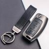 Keychain Holder for Ford Focus mk2 C Max S-MAX EcoSport Fusion Fiesta Mk7 Cowgar Mondeo 2 Mustang Zinc Alloy Car Key Case Cover