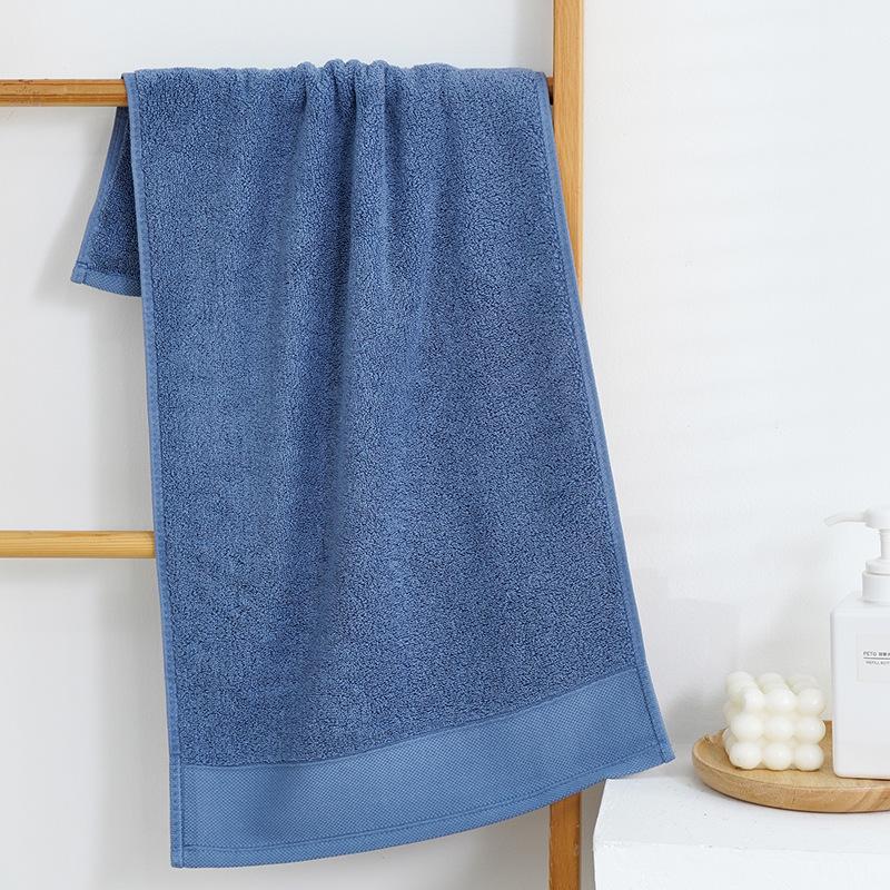 

Утолщенное полотенце из чистого хлопка для мытья лица взрослых, длинноворсный хлопок для гостиниц, мягкий водопоглощающий хлопок 35*75cm