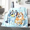 1 Stück B-Blucy Decke, Geschenk, für Männer und Frauen, Weiche Decke, Gut für Schlafsofa Couch Reisen, Leichte Flanelldecke