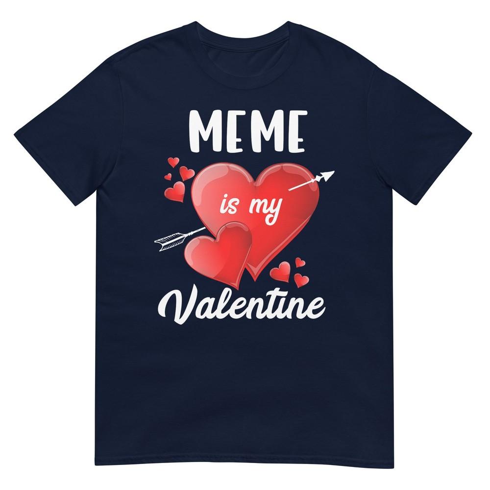 Boys Girls Kids Valentines Day Meme Is My Valentine TShirt S