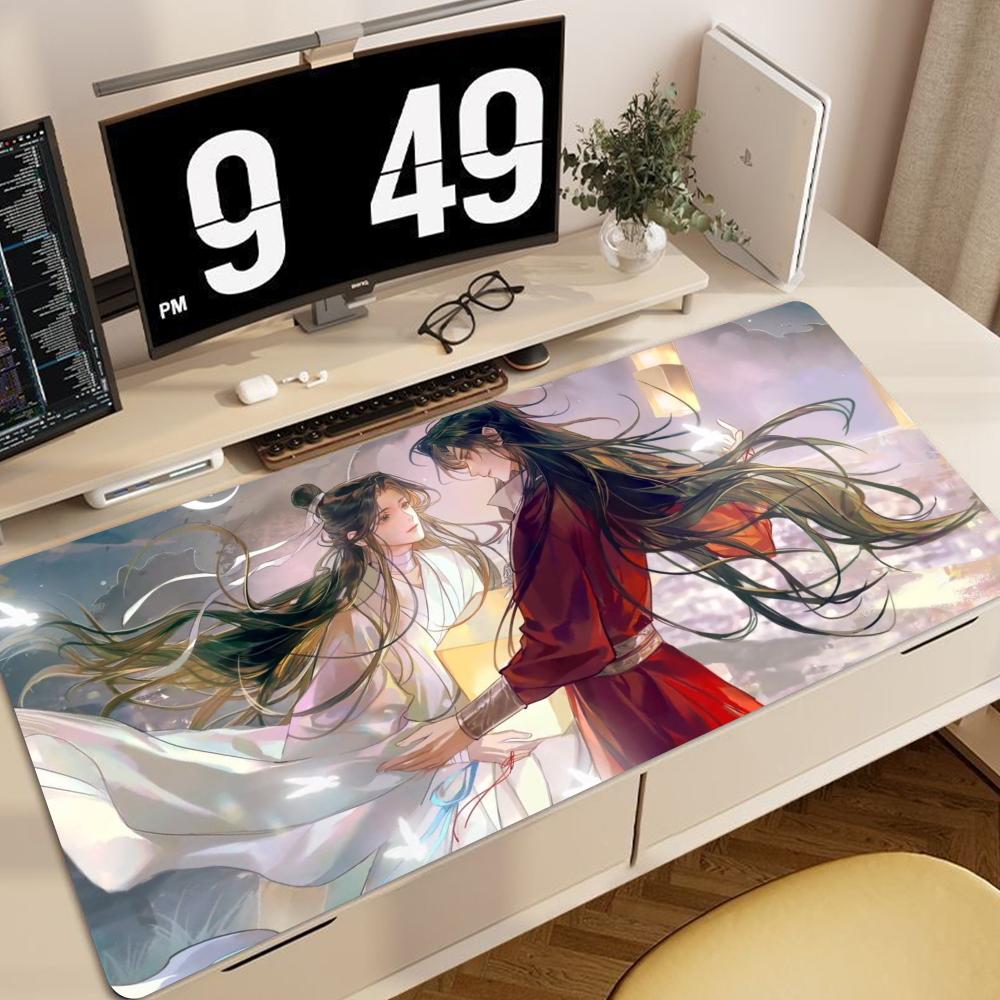 Tian Guan Ci Fu Mousepad xcm XXL Office Computer Lockedge Deskmat Heaven Officials Blessing Table MatKeyboard HYBXXC
