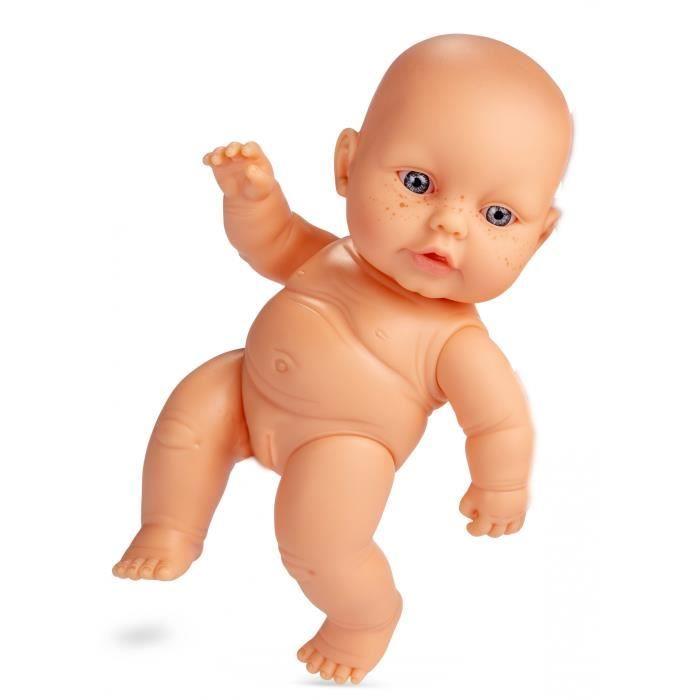 Poupée - Berjuan - Newborn - 20 cm - Lavable à la main - Beige