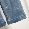DIMANAF 2026 Spring Summer Women Plus Size Loose Jeans New Fashion Lady Denim Long Pants Oversized Bottoms