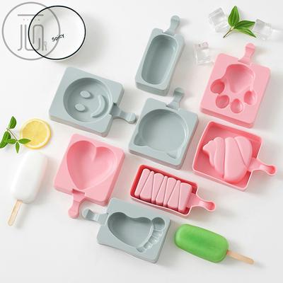 Handgemachte hausgemachte Eiscreme-Silikon-Eiscreme-Bar-Eisform DIY-Eiscreme-Form-Bar-Eisform