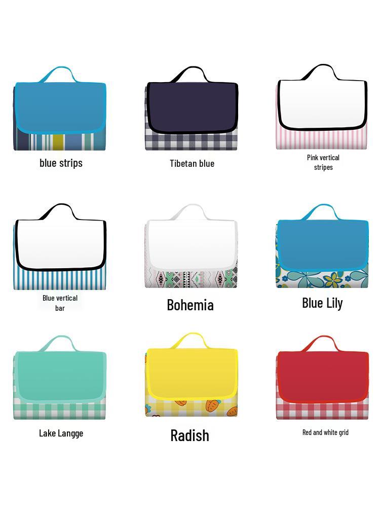 Waterproof Thickened PVC Outdoor Folding Picnic Mat