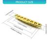 Guitar String Guide Ferrules Enhancing Vibration Transfer Reduced Friction Noise Easy Maintenance for Player of All Level