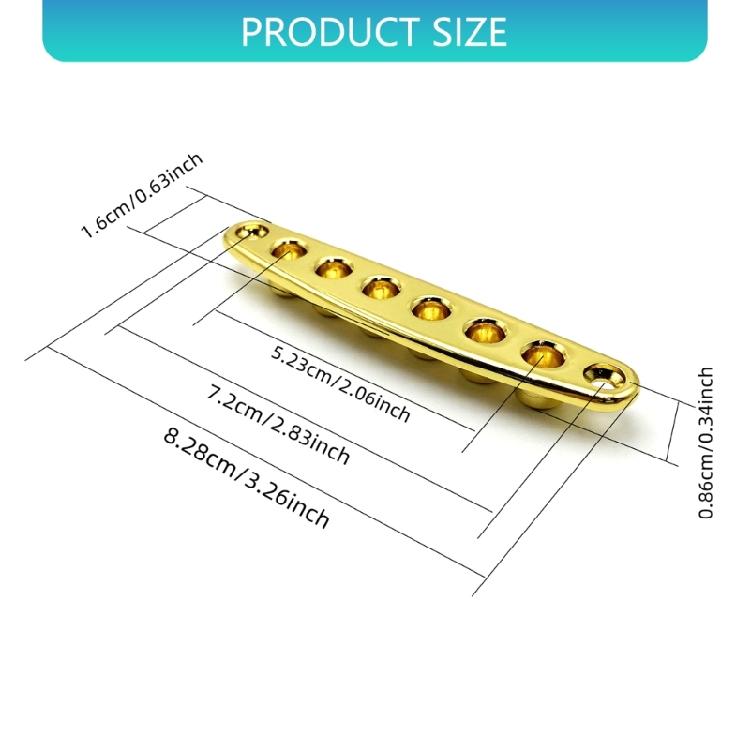 Guitar String Guide Ferrules Enhancing Vibration Transfer Reduced Friction Noise Easy Maintenance for Player of All Level