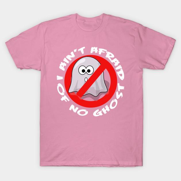 T Shirt Women I Aint Afraid Of No Ghost T Shirt Harajuku Print Kawaii Tshirt Summer Short Sleeve Female T-Shirt Top Tee