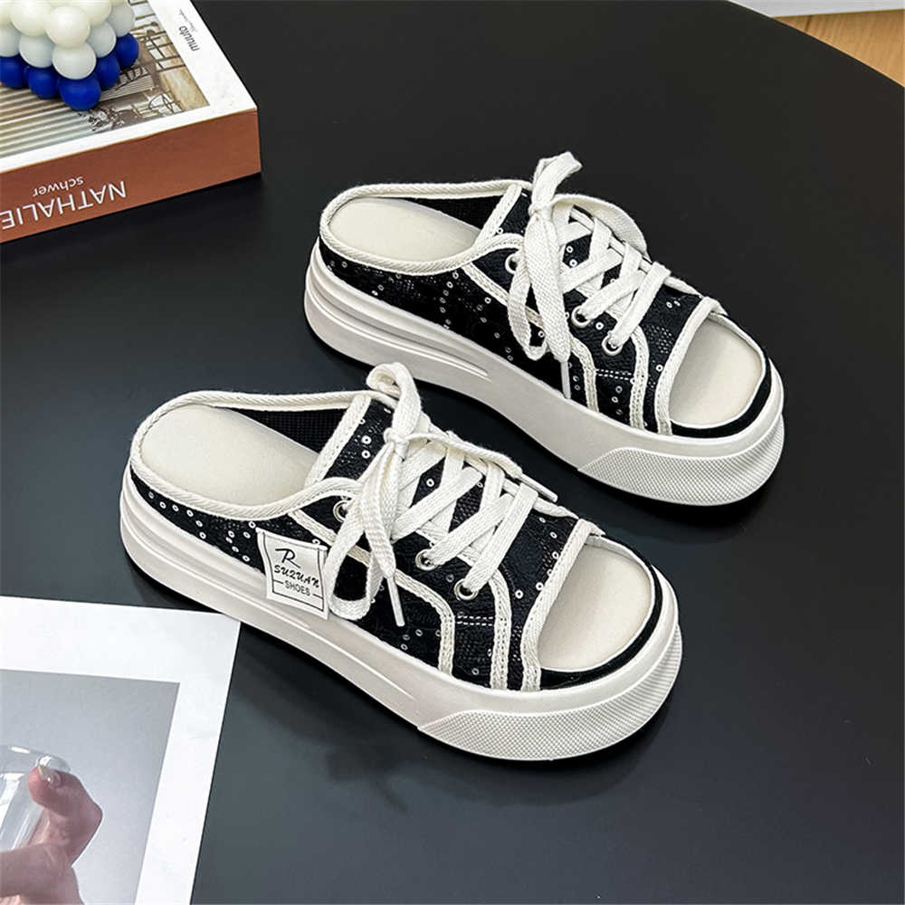 Fashion Peep Toes Laces Sneakers Women Sneakers Therapeutic Lady Boot Women's Sneakers Shoes Luxury Sports Comfort Sabot Sheos Obuv