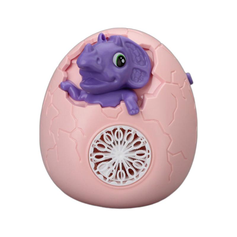 2024 Leakproof Handheld Dinosaur Egg Bubble Blower for Kids