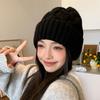 Winter Wool Hat Women's Warm Fashion Twist Knitted Hat