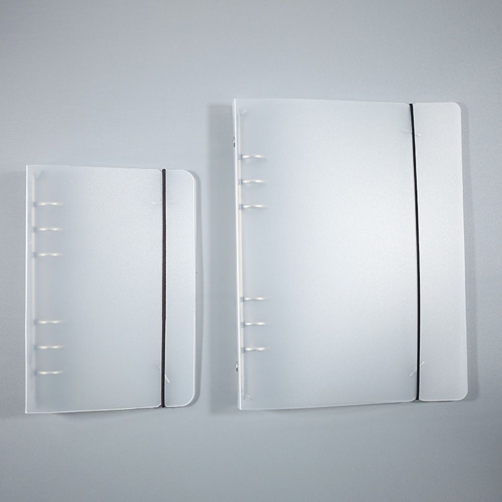 

Detachable Ring Binder Cover Non-punchable Hard Shell Gift Folder Soft Shell A6