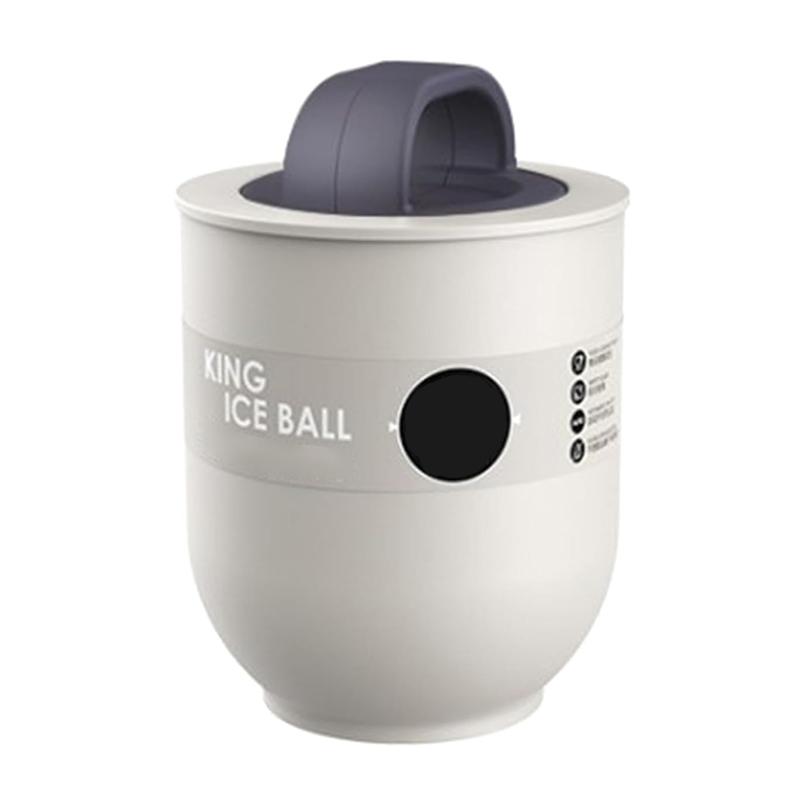 

Silicone Anti-melting Ice Ball Mold Summer Clear Ice Cube Trays for Whiskey Cocktails Juice No Bubbles DIY Ice Ball Maker белый