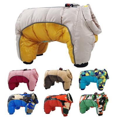 Ropa de invierno para perros, chaqueta muy cálidas, abrigo de algodón grueso, ropa impermeable para perros pequeños, ropa para mascotas para cachorros de Bulldog Francés