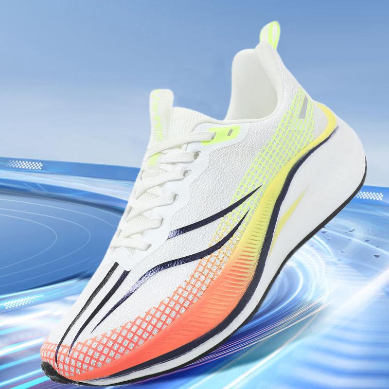 Carbon Plate Marathon Men Sports Running Shoes Air Cushion Lightweight  Women Athletic Jogging Sneakers Tenis masculino Footwear