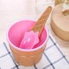 1 Set - Ice Cream Bowl Spoon Set Yogurt Cup Children's Ice Cream Bowl