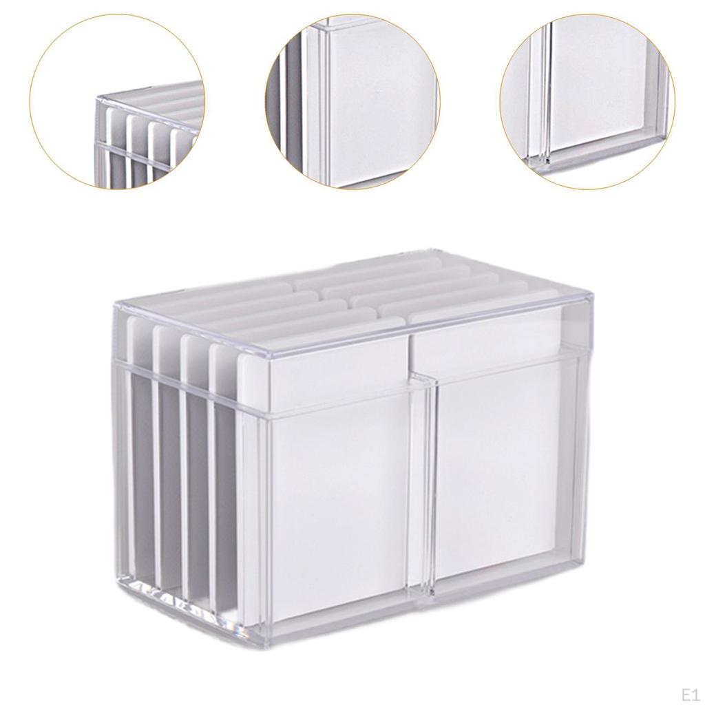 10 Layer Eyelash Storage Box Holder Extension Tool Clear Compact for Personal Use Lash