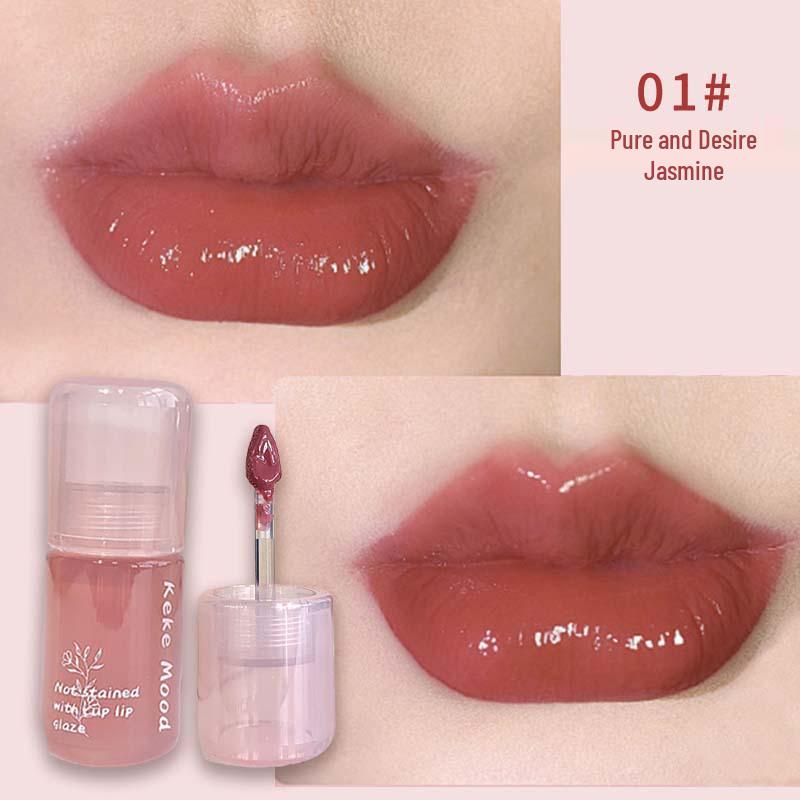 Kekemood Mini Ice Bucket Lip Gloss: Long-Lasting, Moisturizing Plump Lips for a Youthful Radiance.