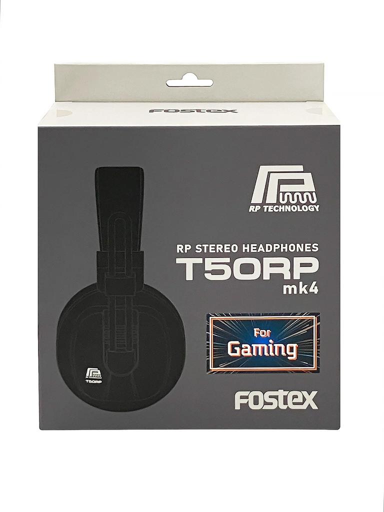 FOSTEX dynamischer Gaming-Kopfhörer T50RPmk4g Ausgestattet mit einem Flachmembran-Treiber Symmetrischer Anschluss kompatibel Halboffener, vollangetriebener /