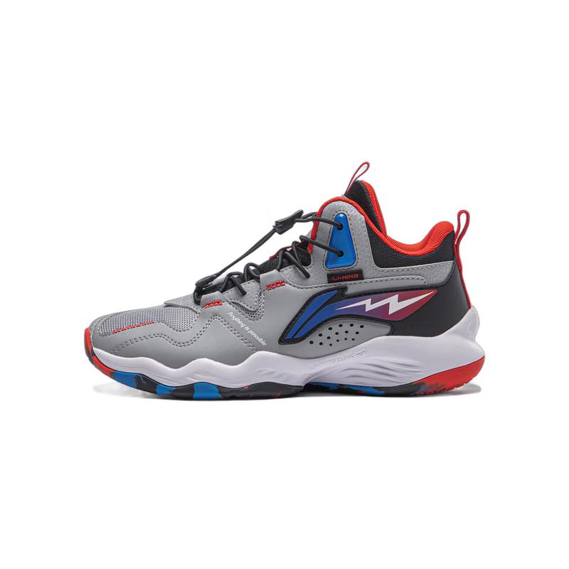 Баскетбольные кроссовки Li-Ning для юношей, амортизирующие, средней высоты YKBT090 37