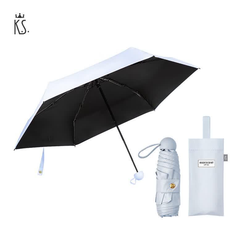 КС. Пятискладной зонт Jiantang Black UV