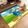 1pc Heidi1 Print Area Rug - Soft, Washable Non-Slip Indoor Mat, Living Room, Home Office Decorative Rug,Office Decorative