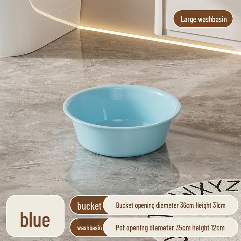 Transparent Thickened Plastic Water Storage Bucket