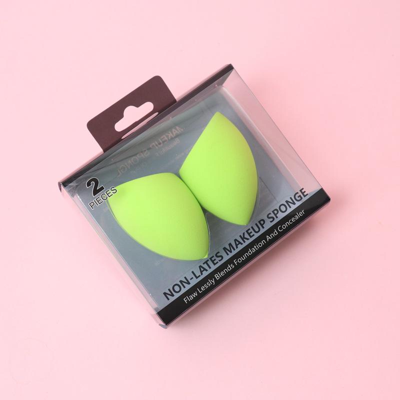 

Набор из 2 скошенных спонжей для макияжа без латекса: Расширяемый и не впитывающий