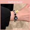 Trendy Geometric Lucky Star Unisex Bracelet Handcrafted Alloy Fashion Jewelry
