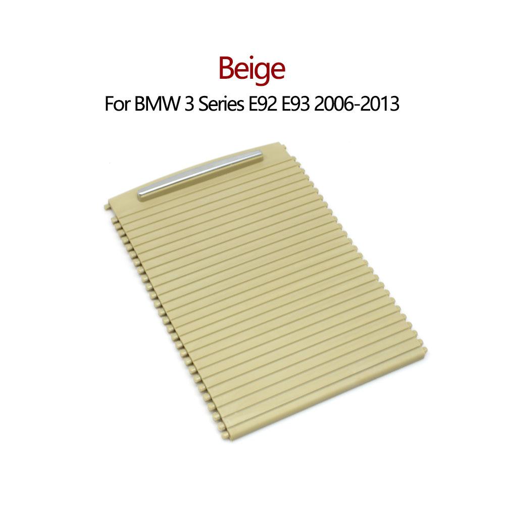 Car Rear Seat Central Storage Box Roller Blind Cover Water Cup Holder Curtain For BMW 3 Series E92 E93 2006-2013 51166963913