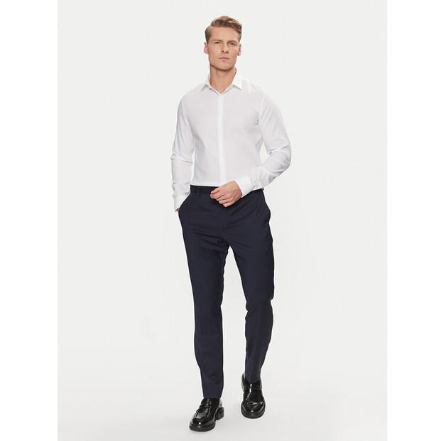 Calvin Klein Non Iron Tonal Strct Slim Shirt