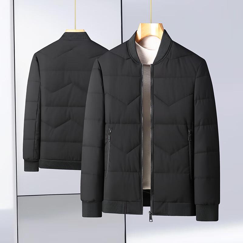 

Dibinzhe Men s Plus Size Casual Padded Baseball Jacket 4XL