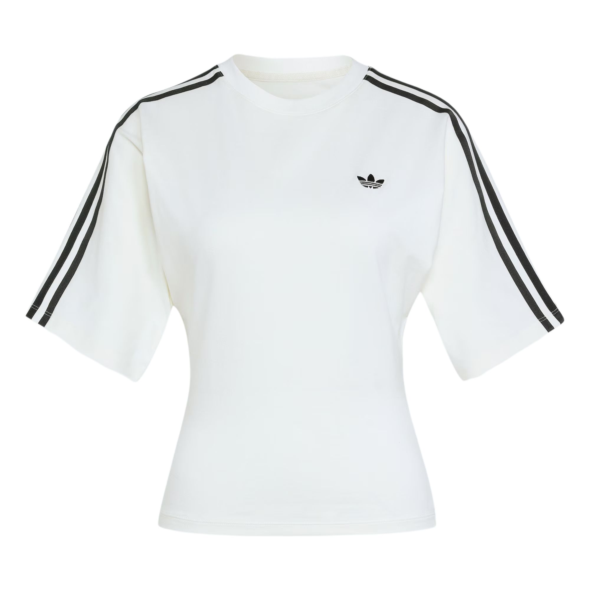 Adidas Originals Adilenium 5.0 Slim Casual Sports Fitted Round Neck Short Sleeve T-Shirt Women tops KY5093 2XS