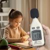 Socpuro Digital Sound Level Noise Measurement Easy to Handheld Sound Level Meter with Indoor and Outdoor Sound 9V Battery Portable Sound Level Easy to