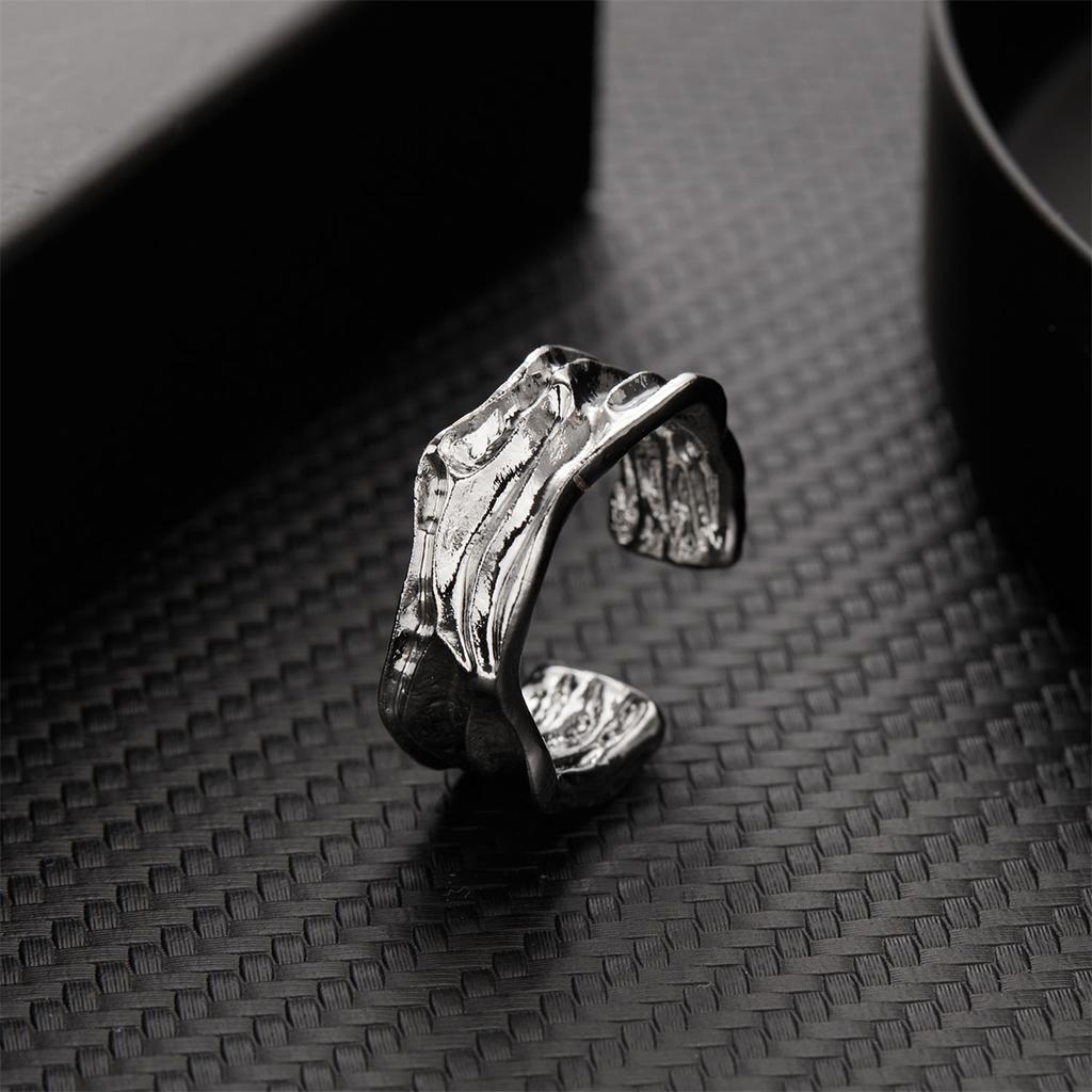 Retro Boho Vlinderring Voor Vrouwen Mode Zilverkleurig Uil Engelenvleugel Kat Dier Onregelmatige Openingsringen Vintage Sieraden Cadeau