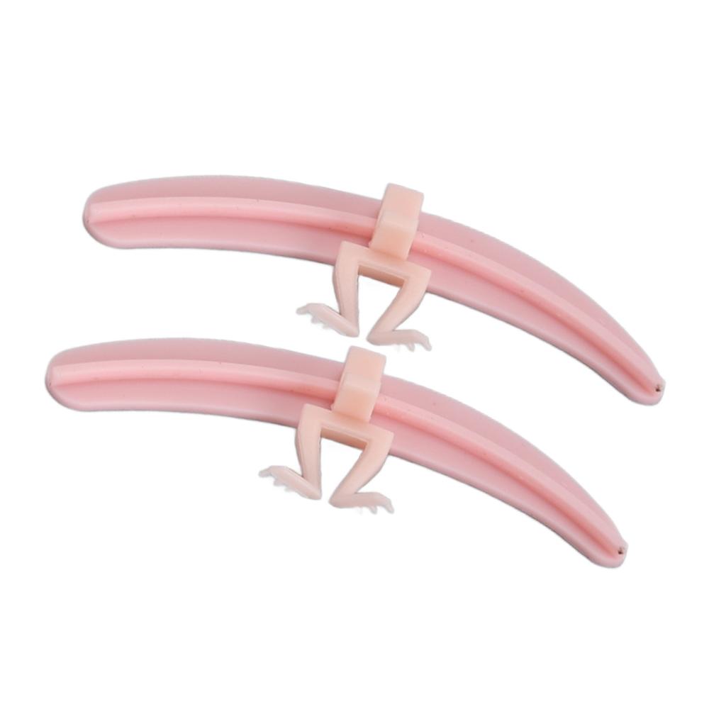 Eyelash Separator Tool Washable Reusable Silicone Base and Legs Lash Extension Assisted Tool for Beauty Salon Pink
