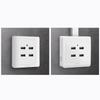 USB Wall Socket Practical USB Wall Outlet Reliable USB Wall Plug Functional Effortless Device Charging at Fingertips