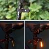 Foldable Bike Taillights Waterproof Emergency Warning Lights LED Cycling Rear Lamp  Outdoor