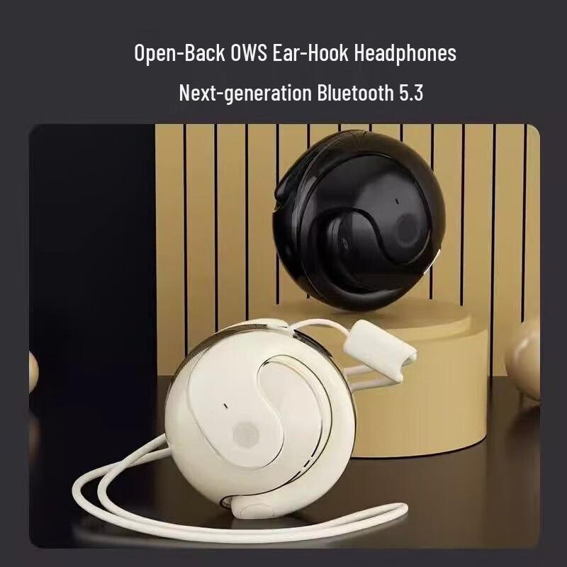 X28 Bone Conduction Clip-on Noise Cancelling Bluetooth Earbuds with Long Battery Life
