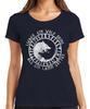 Lieber Wolf Odins als Lamm Gottes nordisch Runen Symbol Gothic Damen T-Shirt